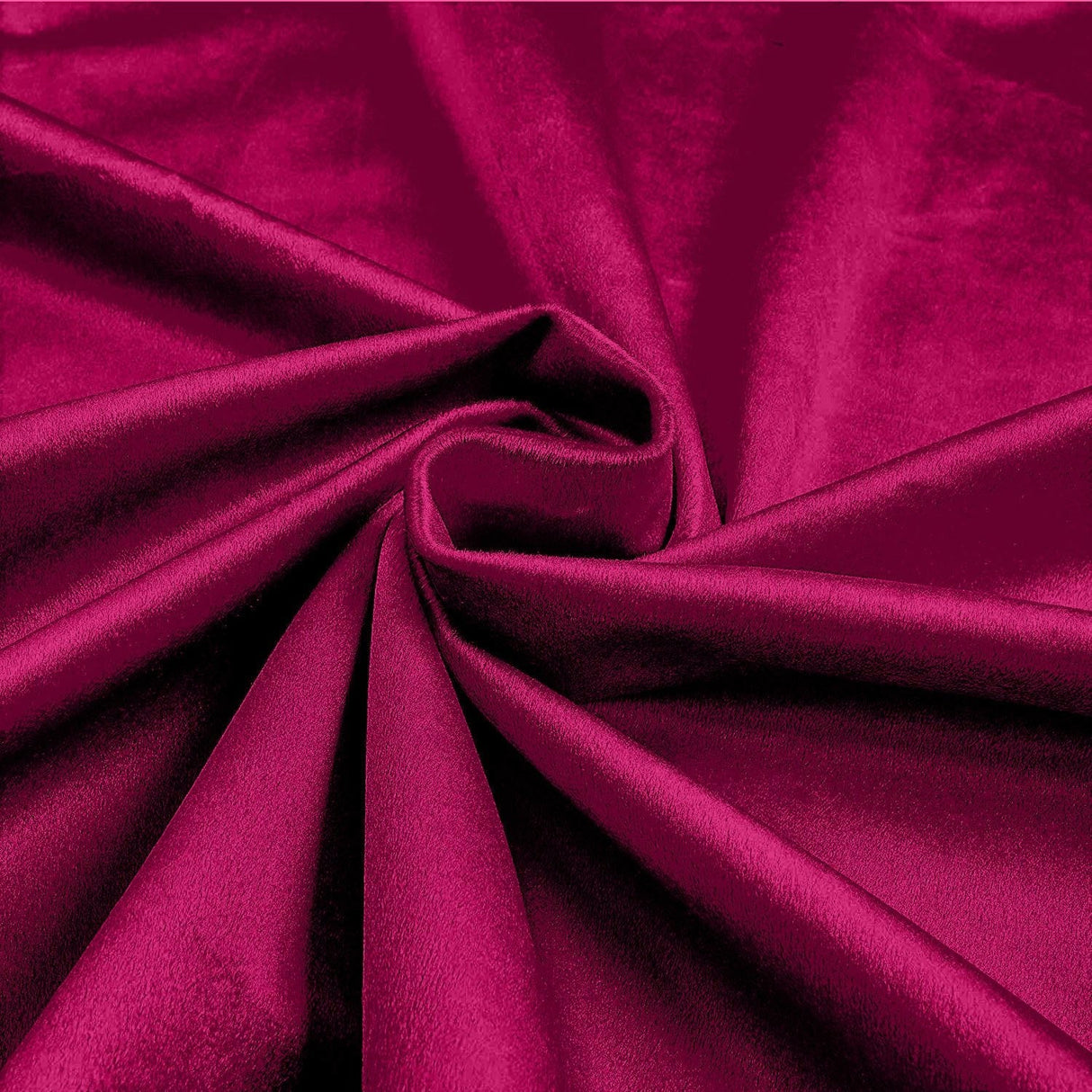 Royal Velvet Polyester Fabric - Solid Velvet, 58" Width (1 Yard)