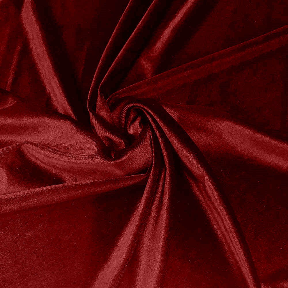 Royal Velvet Polyester Fabric - Solid Velvet, 58" Width (1 Yard)