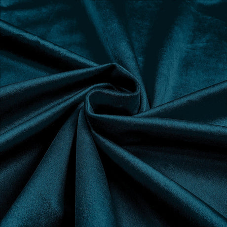 Royal Velvet Polyester Fabric - Solid Velvet, 58" Width (1 Yard)