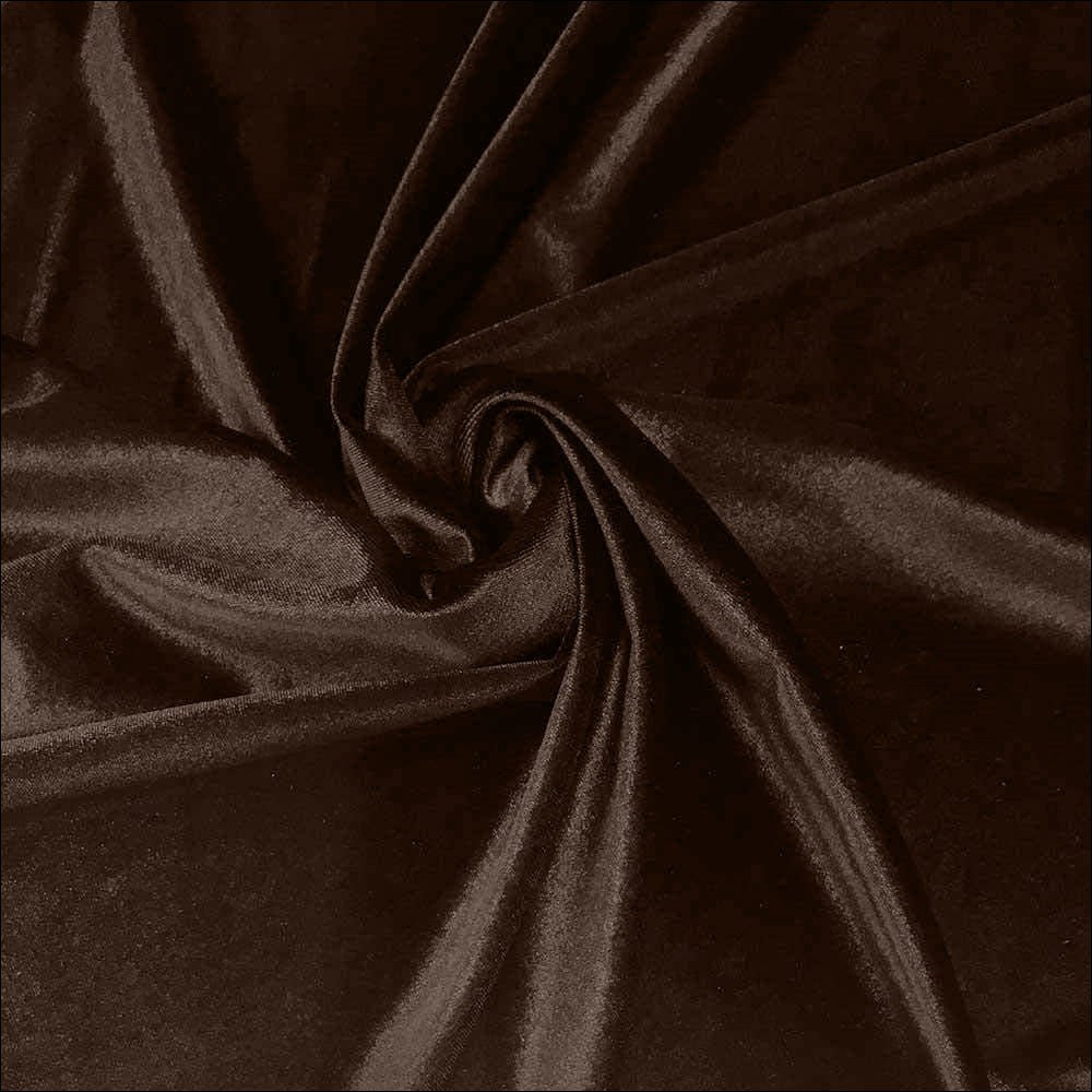 Royal Velvet Polyester Fabric - Solid Velvet, 58" Width (1 Yard)