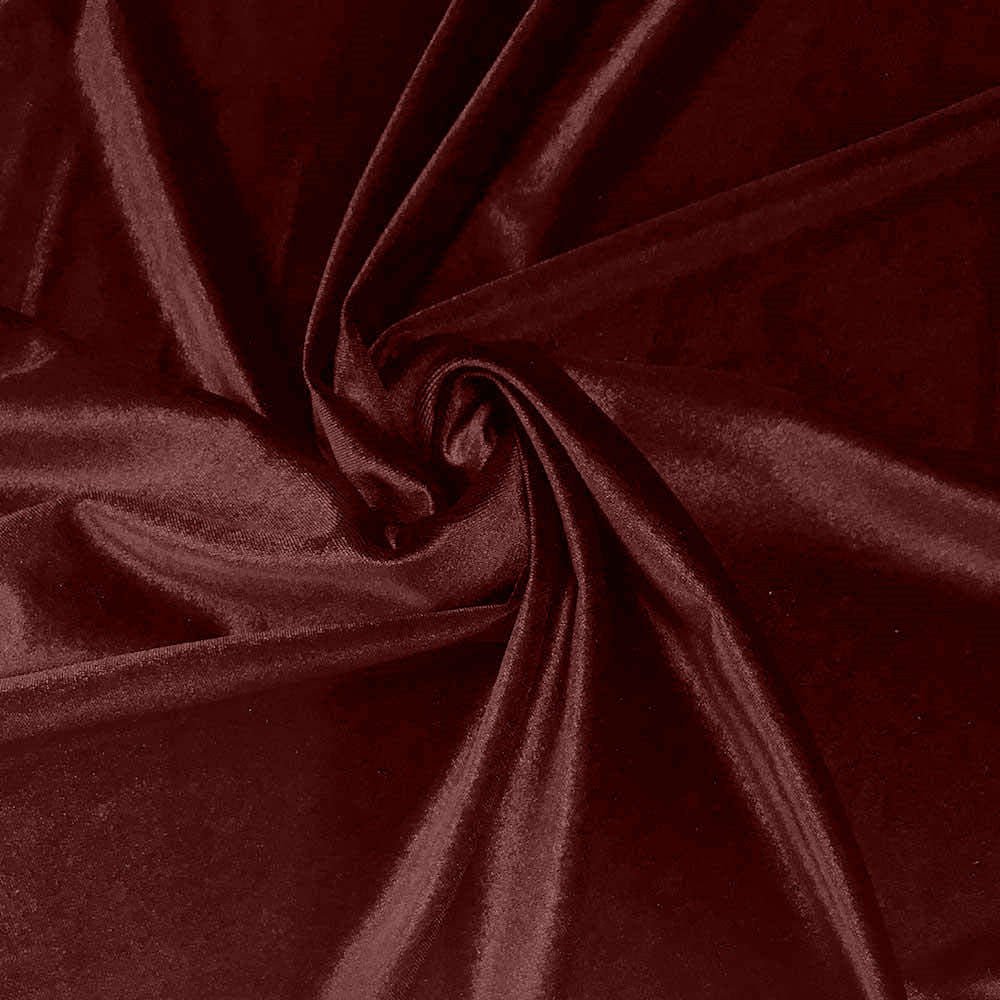 Royal Velvet Polyester Fabric - Solid Velvet, 58" Width (1 Yard)