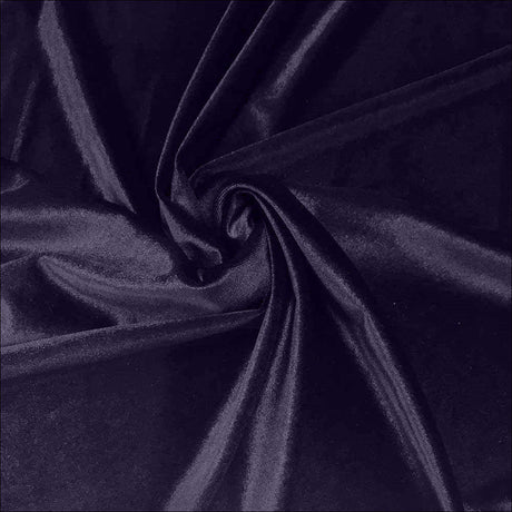 Royal Velvet Polyester Fabric - Solid Velvet, 58" Width (1 Yard)