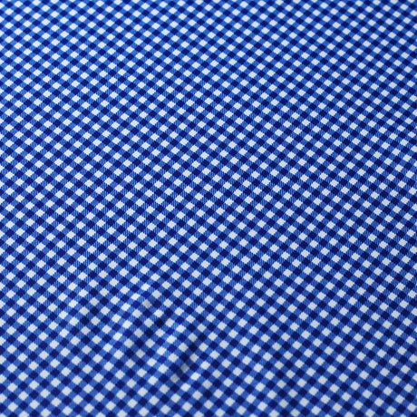 Gingham Check Poly Spandex Fabric - Micro Plaid, Assorted Colors, 58/60" Width (1 Yard)