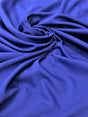 Royal Blue Scuba Polyester Fabric - Royal Blue, Knit, 59"-60" Width
