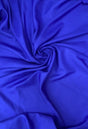 Gabardine Royal Blue Polyester Fabric - Royal Blue, 59/60" Width