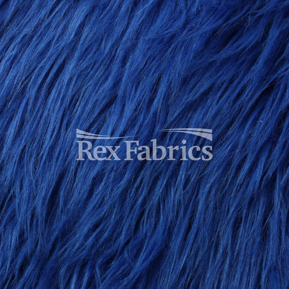 Mohair Fur Poly Acrylic Fabric - Solid Faux Fur, Multiple Colors, 58/60" Width (1 Yard)