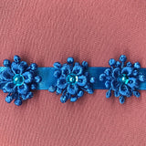 Beaded 3D Guipure Floral Lace Trimming