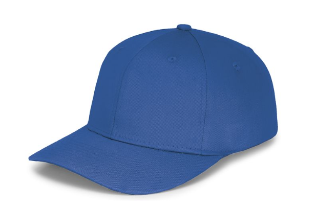 Panel Caps 6204 Cotton Twill Fabric - Royal Blue, Structured 6-Panel, Low-Profile, Pro-Model, Snapback Adjustable (One Size)