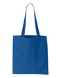 Big Tote Bag Polyester/PVC Fabric - Royal, 18"W X 16"H X 4 1/2"D (1 Bag)