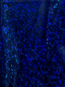 Shattered Holographic Honeycomb Nylon Spandex Fabric - Green, Royal, Red, Iridescent Black, Silver, Pink, Chartreuse, White, Gold, 58" Wide