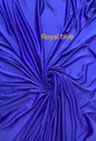 Stretch Lining Polyester Fabric - Royal Blue, Matte Soft, 60" Width (1 Yard)
