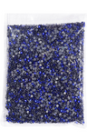 Big Bag Hot Fix Rhinestones - Royal Blue, Loose Rhinestones, 2MM / 6SS, 3MM/10SS, 4MM / 16SS, 5MM / 20SS, 6MM / 30SS (1 Bag)