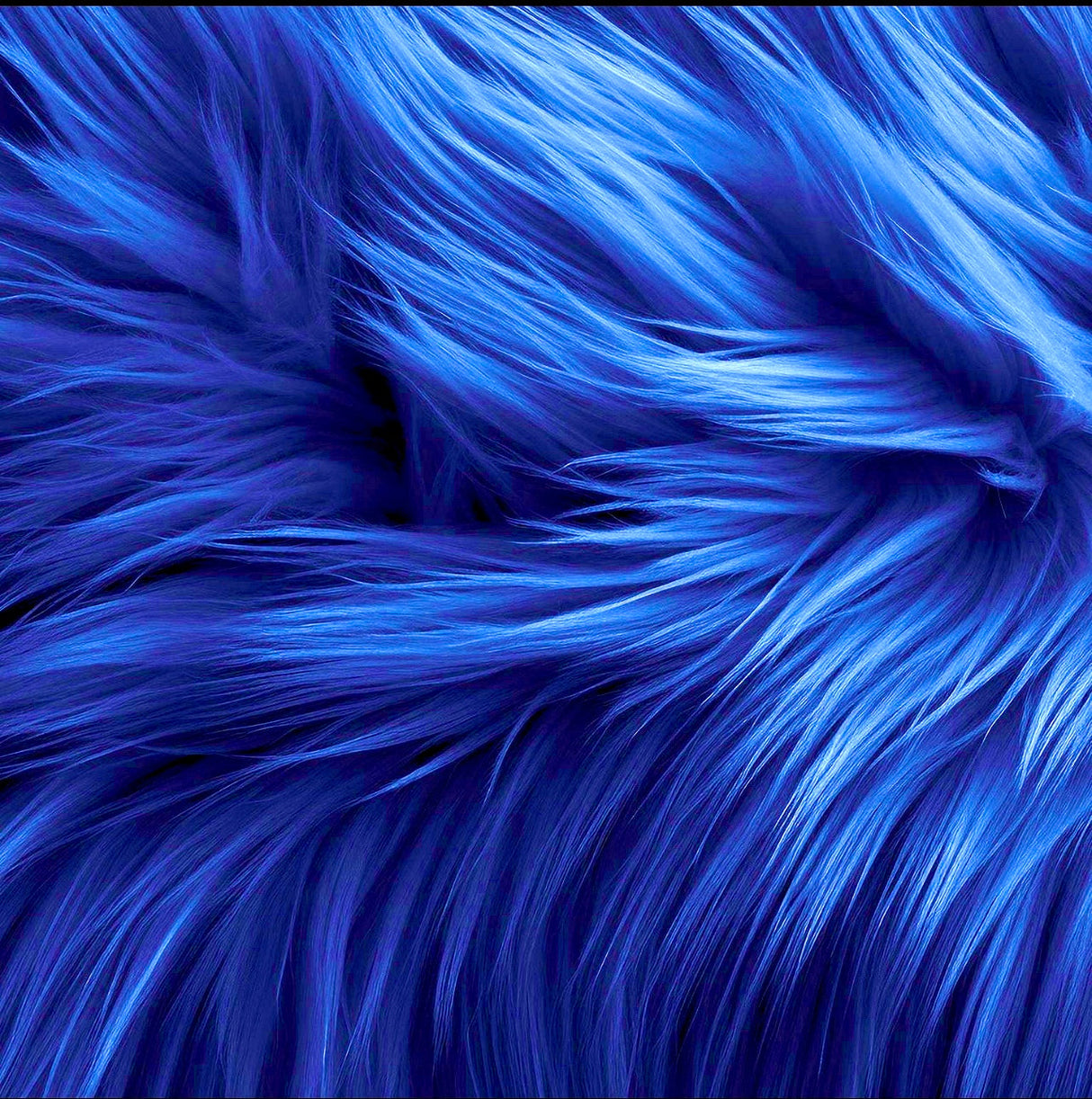 Faux Fur Shaggy Fabric Squares