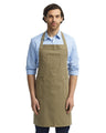 Unisex Cotton Chino Bib Apron