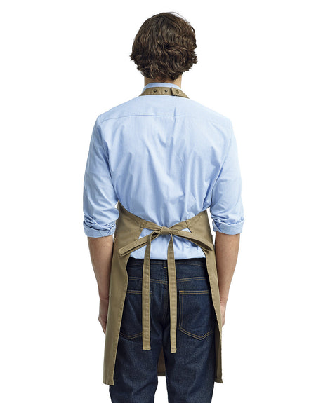 Unisex Cotton Chino Bib Apron