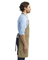 Unisex Cotton Chino Bib Apron