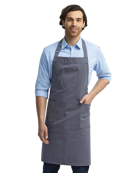 Unisex Cotton Chino Bib Apron