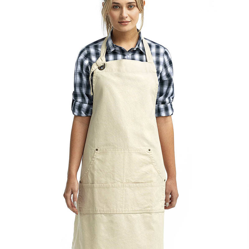 Unisex "Calibre" Heavy Cotton Canvas Pocket Apron