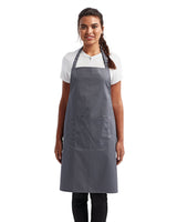 Unisex 'Colours' Recycled Bib Apron with Pocket