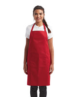 Unisex 'Colours' Recycled Bib Apron with Pocket