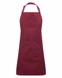 Unisex 'Colours' Recycled Bib Apron with Pocket