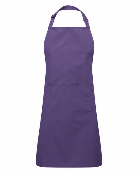 Unisex 'Colours' Recycled Bib Apron with Pocket