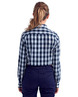 Ladies' Mulligan Check Long-Sleeve Cotton Shirt