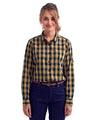 Ladies' Mulligan Check Long-Sleeve Cotton Shirt