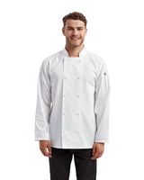 Unisex Long-Sleeve Recycled Chef's Coat