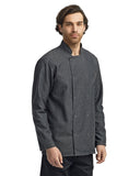 Chaqueta de chef unisex de mezclilla