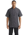 Unisex Zip-Close Short Sleeve Chef's Coat