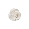 White 1" Rose Sugar Soft Premium Edible Decorations - 48 roses per order