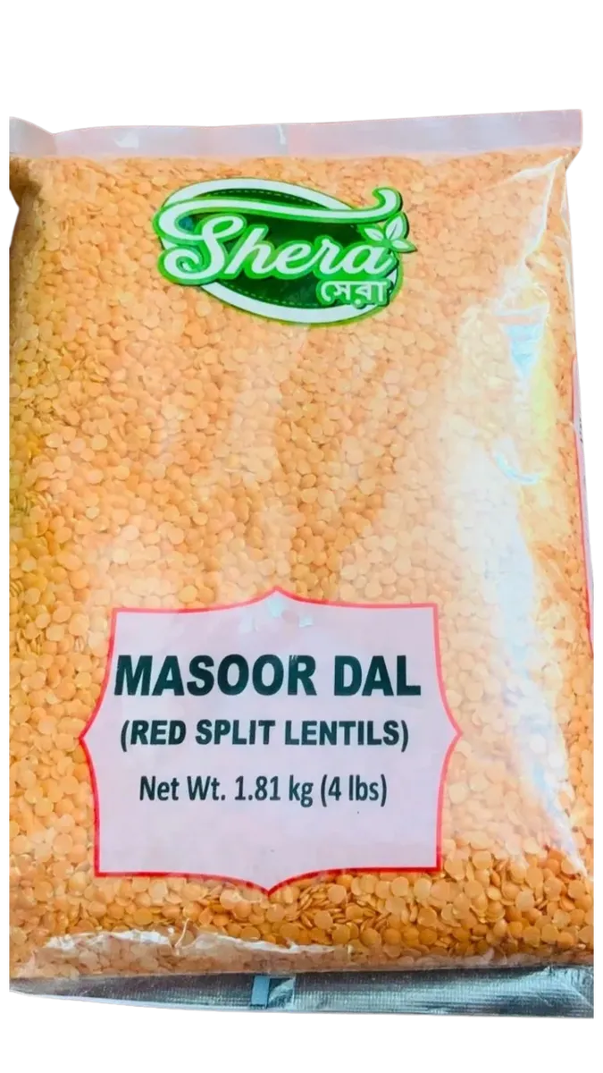 Masoor Dal (whole)- shera 1.81 kg (4 lbs)