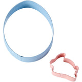Wilton Egg and Mini Bunny Cookie Cutter Set, 2-Piece