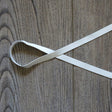 3/8 Inch Rubber Elastic Light Grey