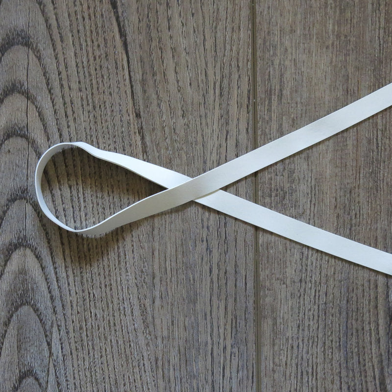 3/8 Inch Rubber Elastic Light Grey
