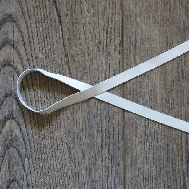 3/8 Inch Rubber Elastic Light Grey