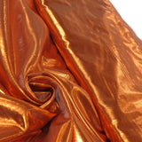 Nylon Metallic Tissue Lamé Nylon Fabric - Shiny Lightweight Metallic Fabric, 60" Width