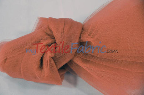 Bridal Tulle Illusion Nylon Tulle Fabric - Sheer Soft Bridal Veil, 108" Width (50 Yard Bolt)