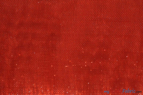Mirror Organza Polyester Fabric - Sheer, Soft And Smooth, 58/60" Width (Continuous Yards & By Bolt)
