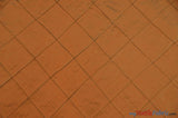 Taffeta Pintuck Fabric - 4" X 4" Diamond Pattern, 58" Width, Multiple Colors (1 Yard)