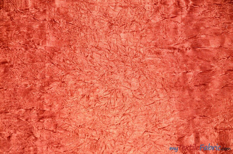Silky Crush Satin Polyester Fabric - Crushed Charmeuse Satin, Multiple Colors, 54" Width (1 Yard)