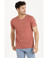 Lucky & Blessed Life 3142P Polyester Cotton Fabric - Heather Rust Red, Sublimation T-Shirt, 4.2 Oz (1 Piece)
