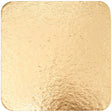 5" Square Gold cake board, 1-Count