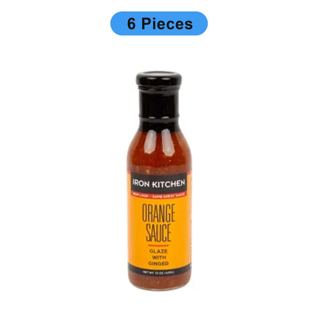 IRON CHEF ORANGE SAUCE WITH GINGER 15 OZ BOTTLE