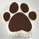 Wilton Animal Paw Print Cake Pan, Dog, Bear, Cat
