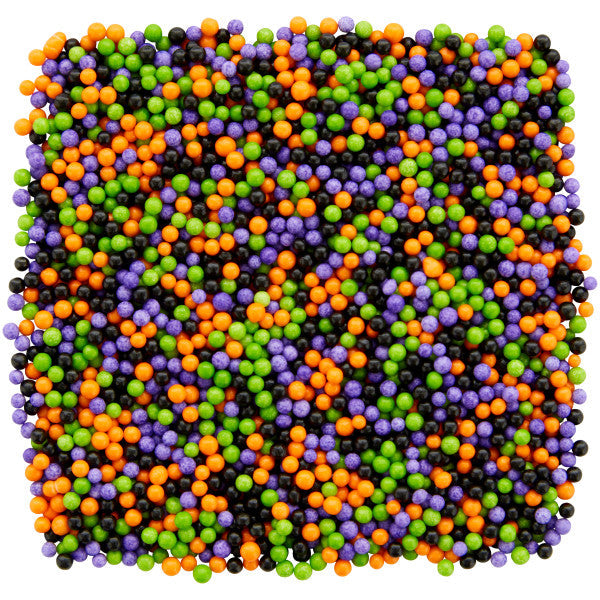 Wilton Halloween Nonpareils Sprinkles Mix, 4.69 oz.