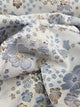 Brocade Jacquard Metallic Floral on Organza
