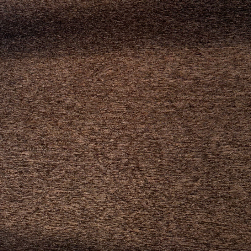 Brown Heavy Chenille Backed Upholstery Fabric - Brown, Heavy Chenille, 56" Width (1 Yard)