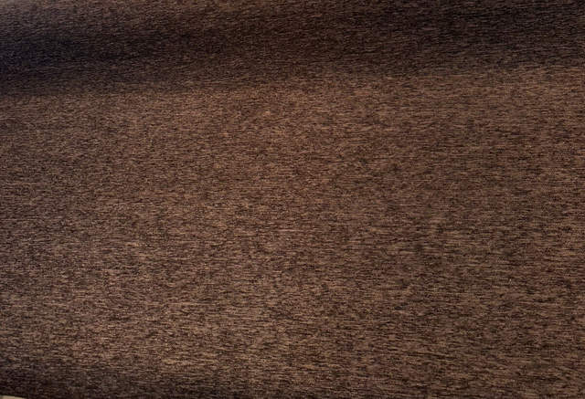 Brown Heavy Chenille Backed Upholstery Fabric - Brown, Heavy Chenille, 56" Width (1 Yard)